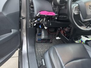 removing driver side dash